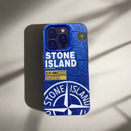 Coque stone bleu