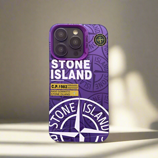 Coque stone violette